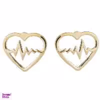 گوشواره طلا 18 عیار رزا مدل EG141