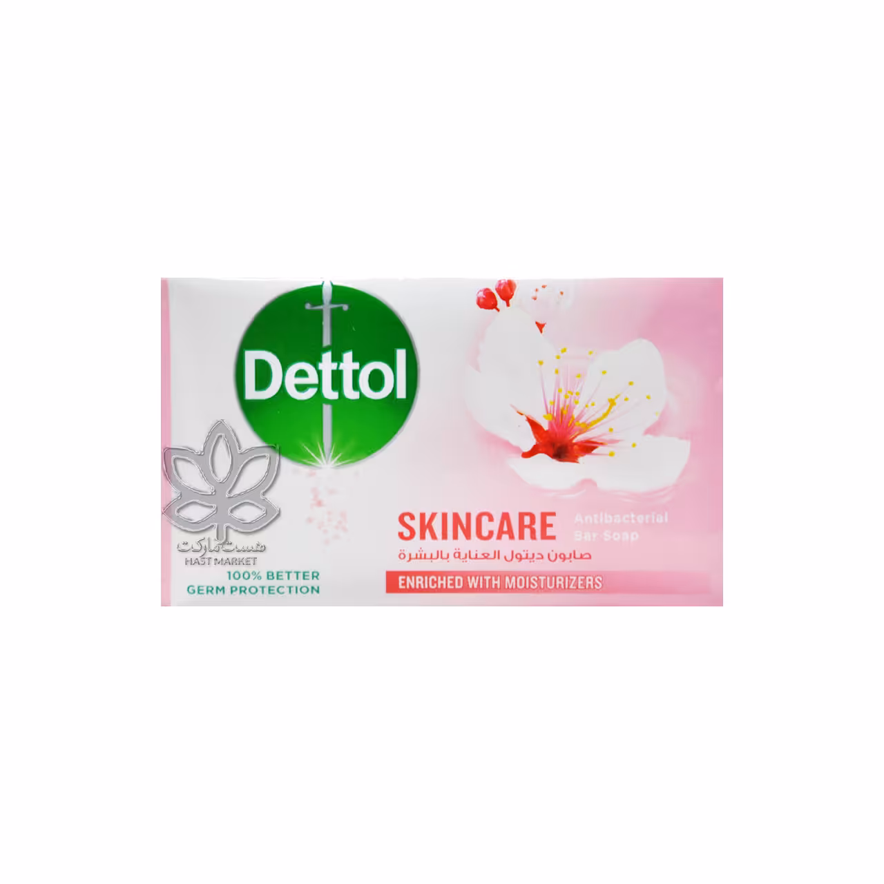 صابون آنتی باکتریال با رایحه شکوفه ساکورا 165 گرم دتول - dettol