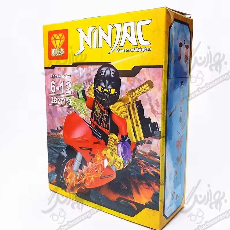 لگو نینجا موتور سوار کد ZB2713