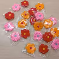 گلهای بافتنی 