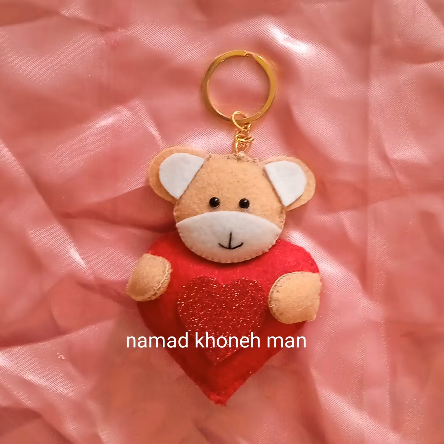 آویزخرس نمدی