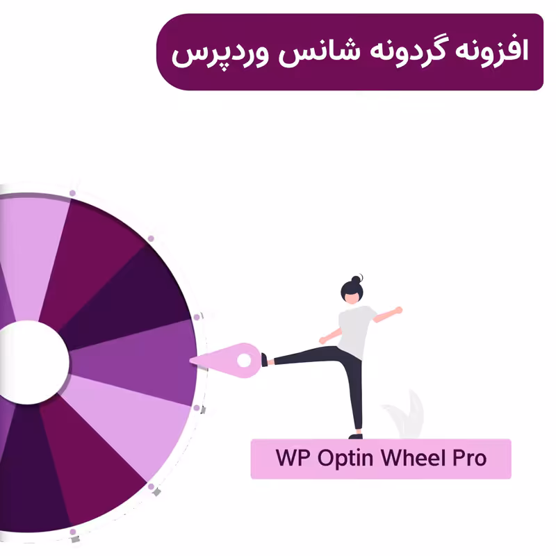 افزونه گردونه شانس وردپرس | WP Optin Wheel Pro