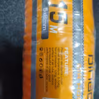 شیلنگ باد فنری 15 متری برند دینگی کد LH01515  کوپلینگ دار دارای نری و مادگی مناسب برای کمپرسور باد 5در8میلیمتر