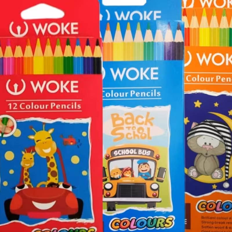 مدادرنگی 12 رنگ ووک