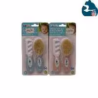 خرید و قیمت ست شانه و برس نوزاد برند بی بی جم baby jem