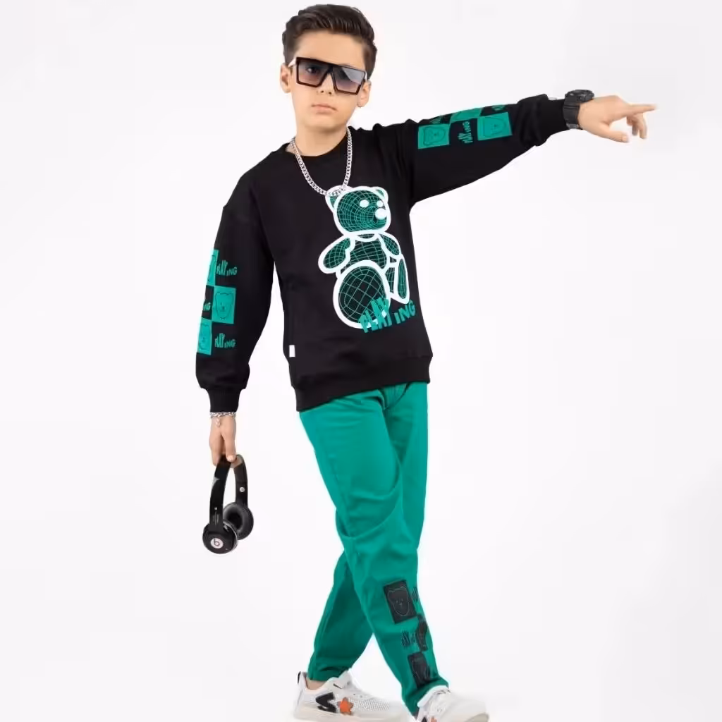 بلوز شلوار تدی اسپرت