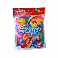 بادکنک الوان ساده بسته 100 تایی 280گرمی