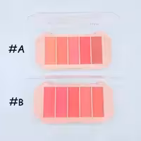 رژگونه 5 رنگ کاریته کد 1