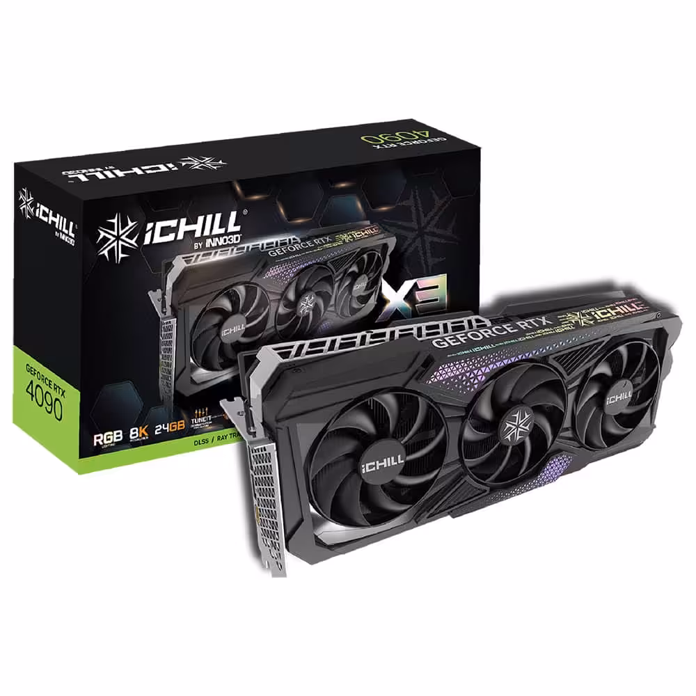 کارت گرافیک اینو تری دی INNO3D RTX 4090 ICHILL X3 24GB