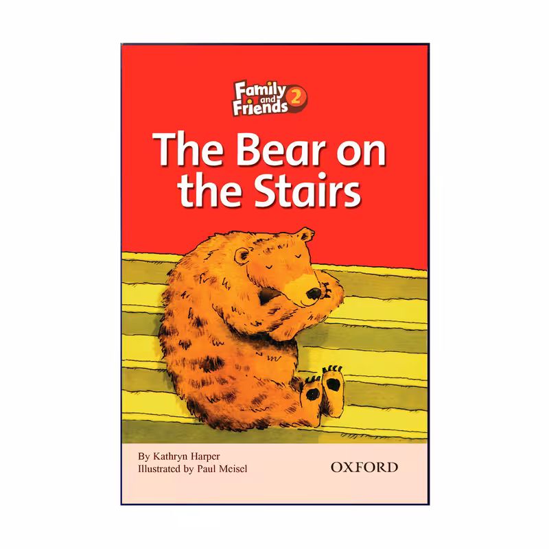 کتاب Family and Friends 2 The Bear on the Stairs اثر Kathryn Harper انتشارات هدف نوین