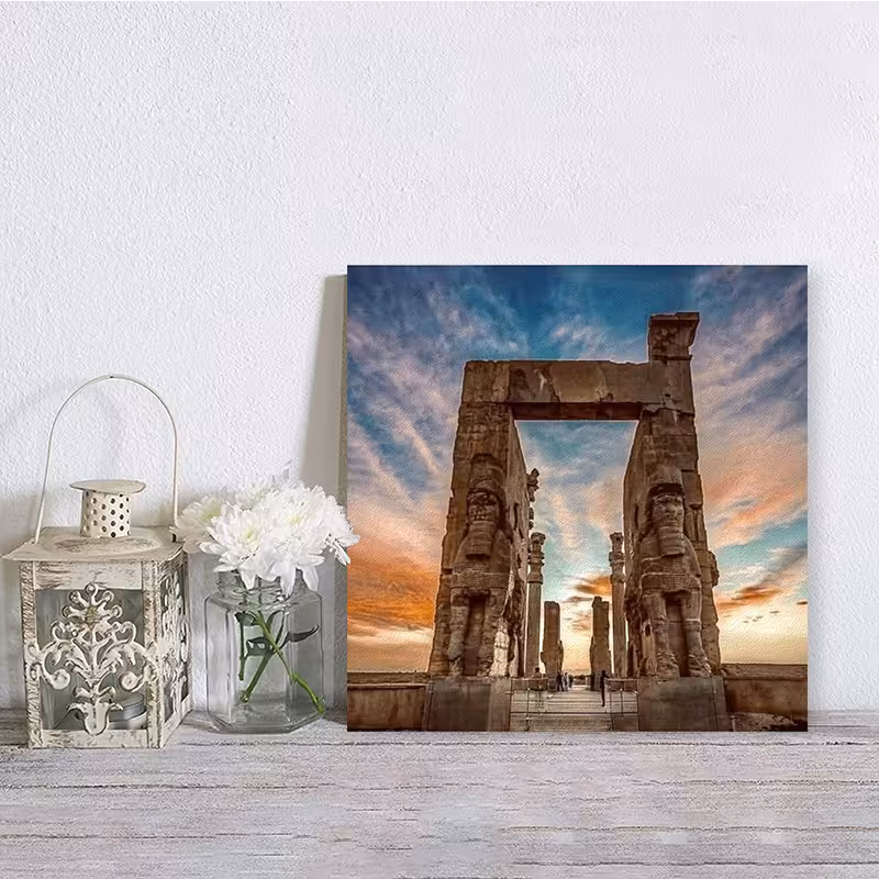 تابلو شاسی صبا طرح مدل تخت جمشید کد M171