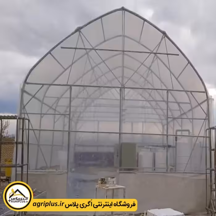 گلخانه پیش ساخته طرح اسپانیایی 100 متری