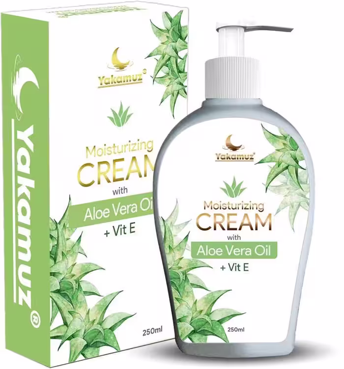 کرم آبرسان و مرطوب کننده روغن آلوئه ورا   ویتامین E