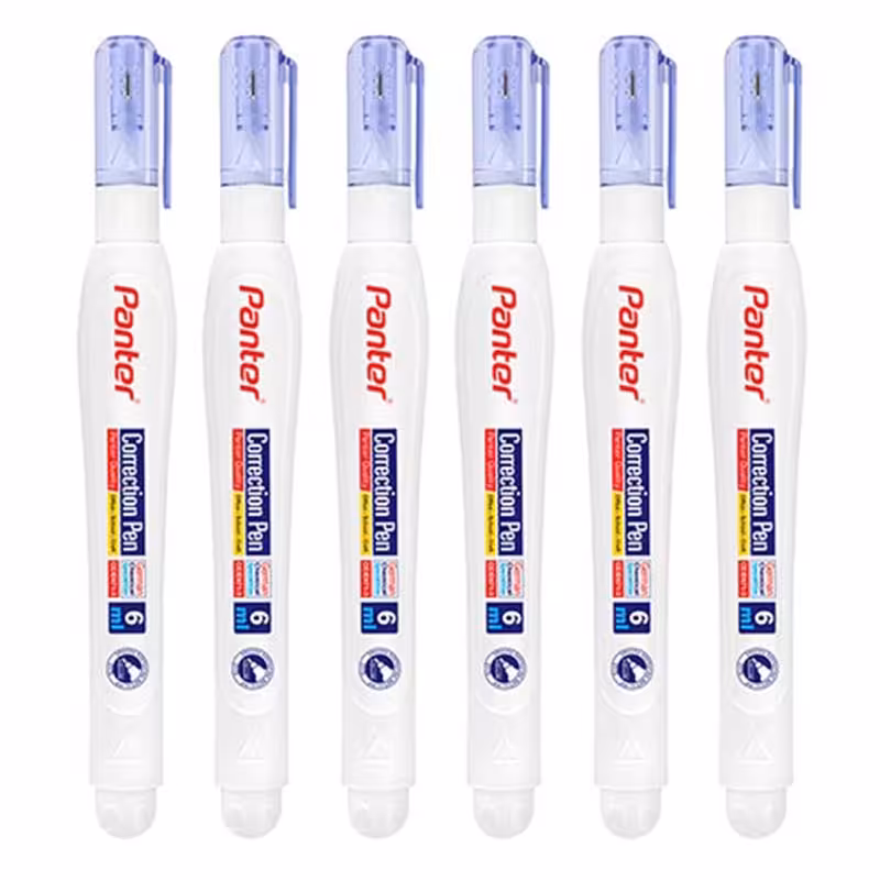 خرید لاک غلط گیر پنتر قلمی حجم 12ml مدل CP-102 بسته 6 عددی