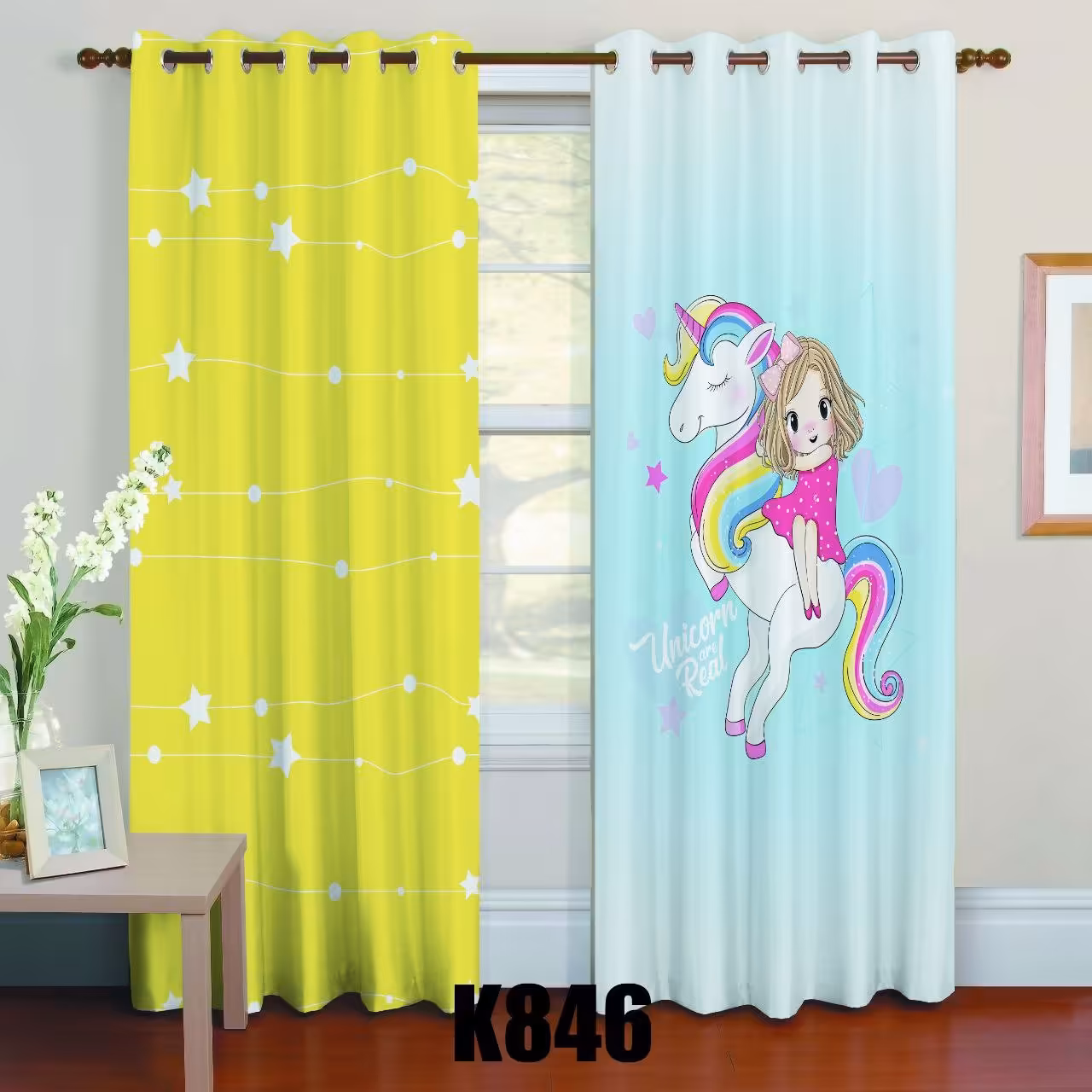 رو تختی یک نفره سه بعدی طرح یونی کرن 2