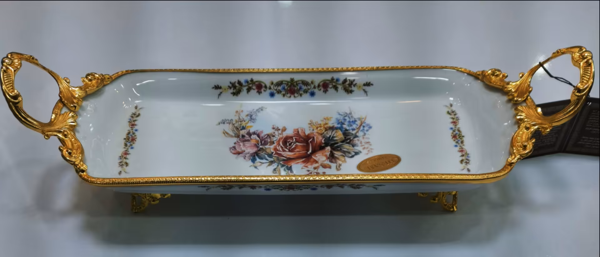 رولت خوری متوسط دسته دار 118 طلایی حسام | radravesh