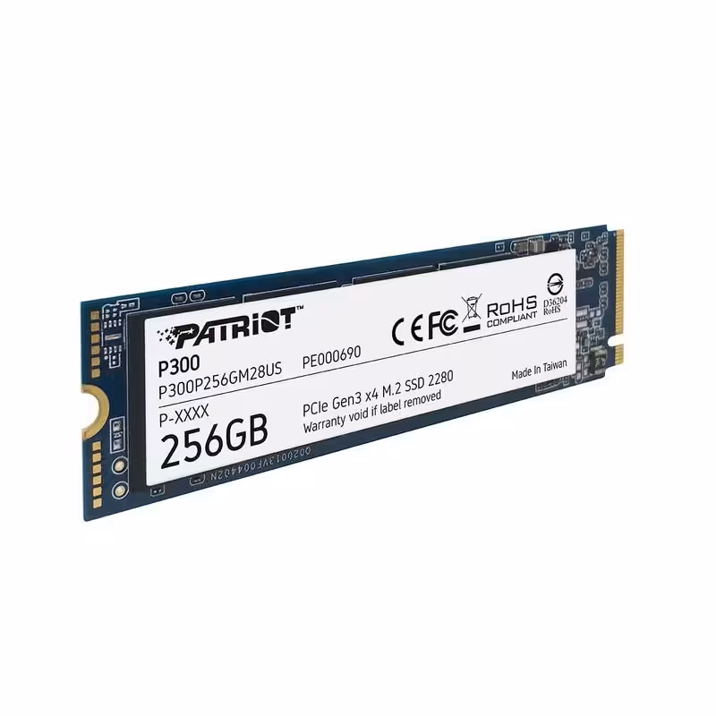 ssd اینترنال پتریوت مدل P300 ظرفیت 256 گیگابایت