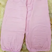 شلوارک شورت نخی پادار زنانه ( پک 2 عددی)