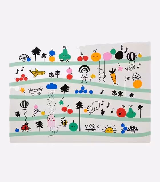 زیر بشقابی ایکیا مدل IKEA-GRÖNFINK سایز 30×40