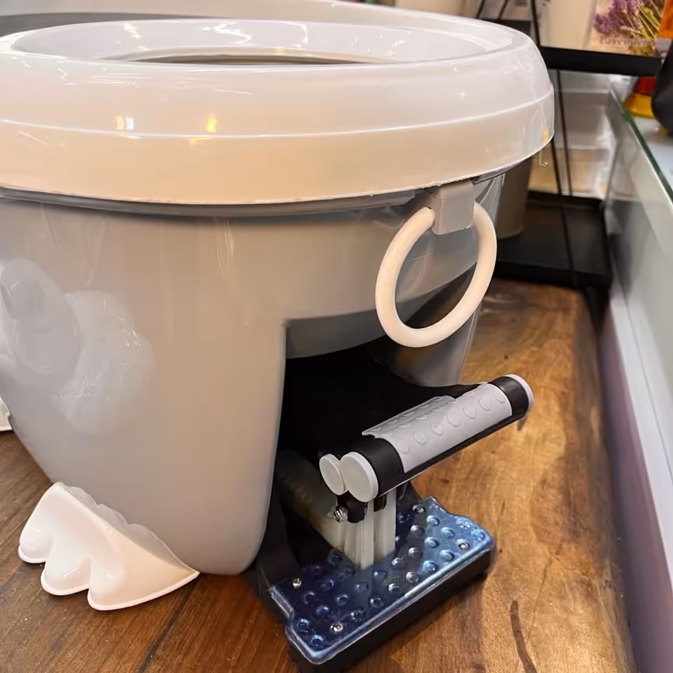 طی چرخشی پدالی هوم کت رنگ طوسی 