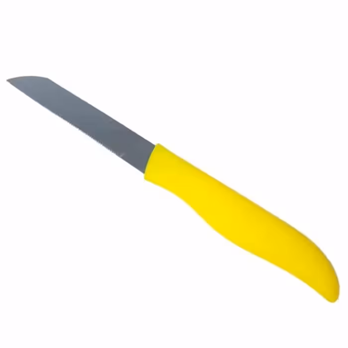 کارد میوه چاقو اره ای لیزری همه کاره طرح زولینگن لوازم آشپزخانه نگار 