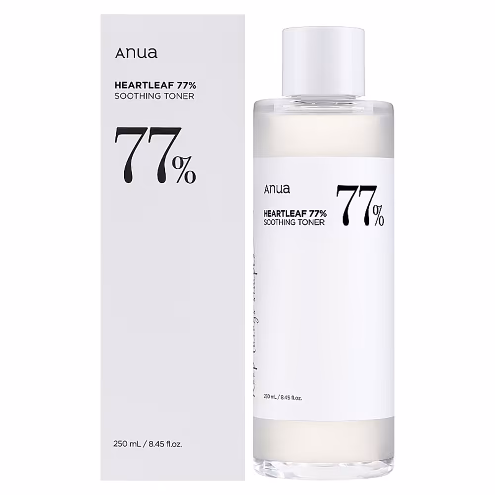 تونر انوا Anua 77% تسکین دهنده و ابرسان حجم 250 میل