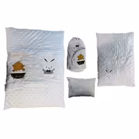 سرویس خواب دم دستی cat&amp;rabbit آبی روشن