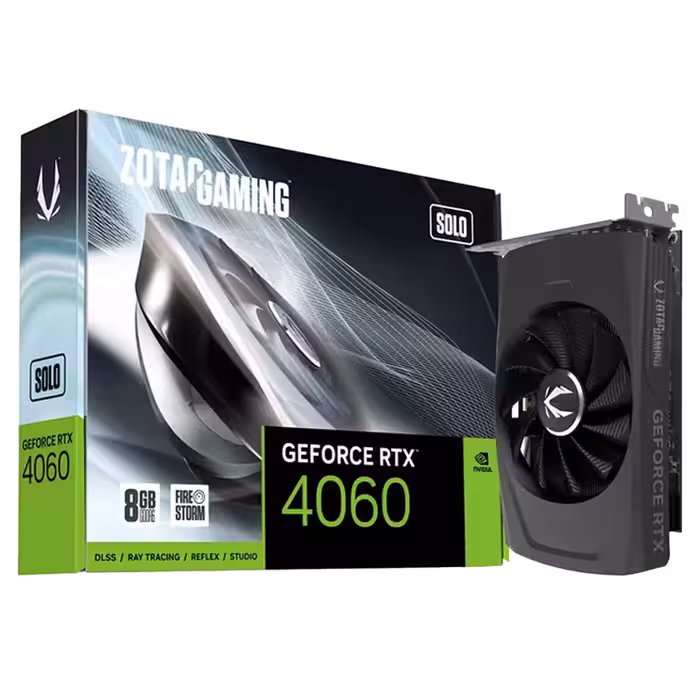 کارت گرافیک ZOTAC GAMING GeForce RTX 4060 SOLO 8GB | آی تی هوم