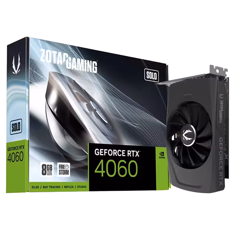 کارت گرافیک ZOTAC GAMING GeForce RTX 4060 SOLO 8GB | آی تی هوم