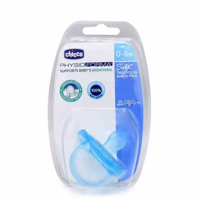 پستانک تکی سیلیکونی 0 تا 6 ماه چیکو Chicco