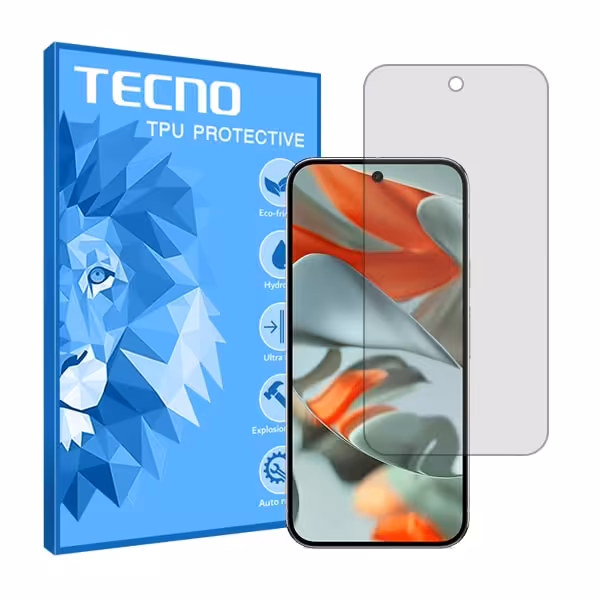 گلس گوگل Pixel 9 Pro XL مدل هیدروژلی شفاف برند تکنو کد S