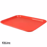 سینی پلی پروپیلن 40x30 سانتیمتری نارنجی کارلایز