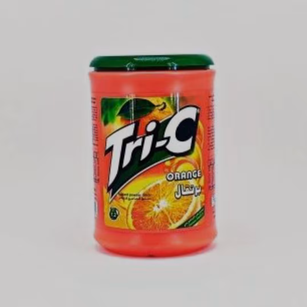 پودر شربت ترایسی طعم  پرتقال دارای ویتامین بدون نیاز به شکر 900 گرمی 