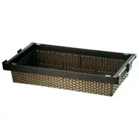 سبد حصیری ریلی فانتونی  مدل J517                     سایز 600 میلی متر   قهوه ای