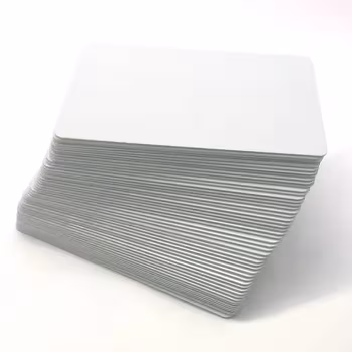 کارت پی وی سی سفید مدل KC-11 بسته 50 عددی