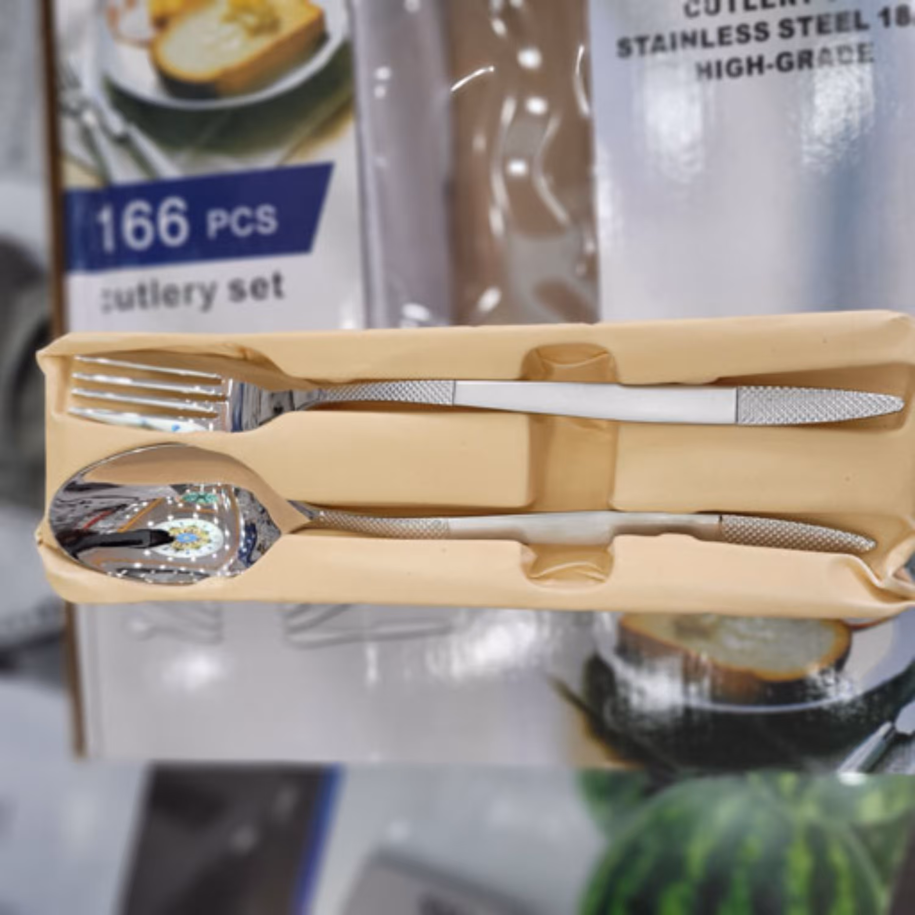 سرویس قاشق چنگال فالکون 166 پارچه(کد4)