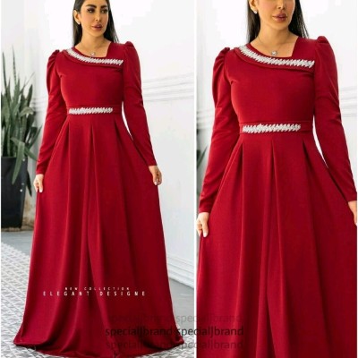 پیراهن مهمانی زنانه پولکی مدل ماکسی مجلسی سحر
