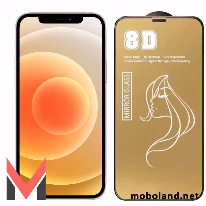 قیمت گلس تمام صفحه آینه ای اپل آیفون iPhone 12 - موبولند