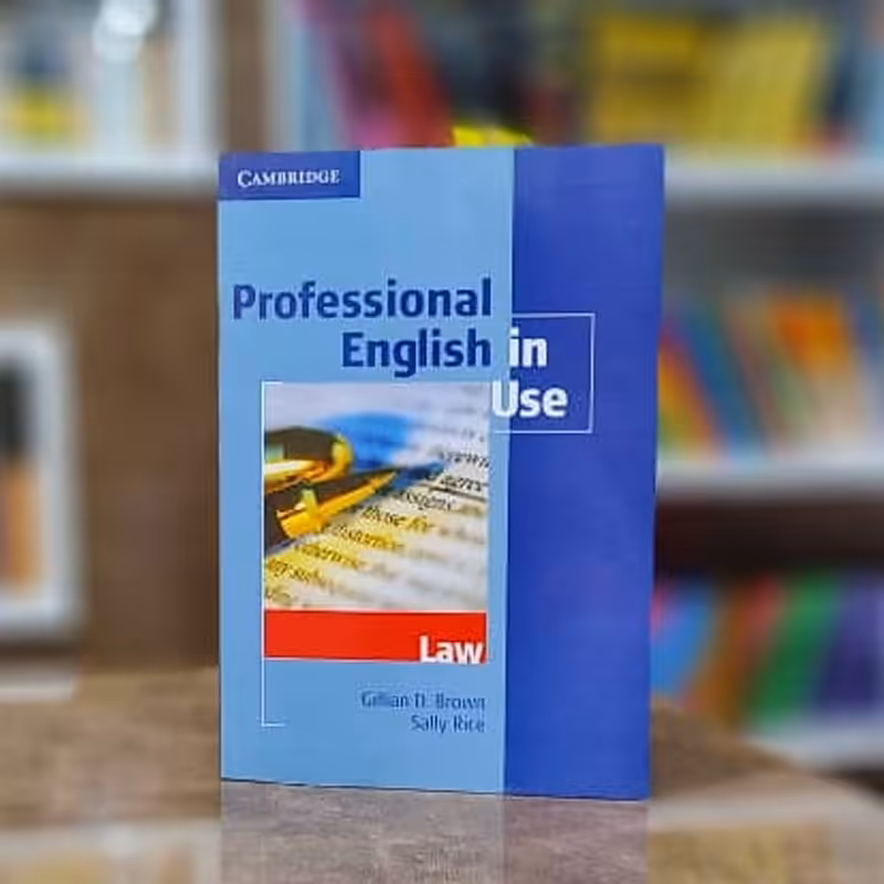 کتاب Professional English In Use Law