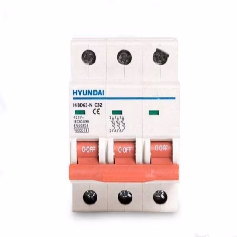 فیوز مینیاتوری 25 آمپر  3 فاز هیوندای اصل HiBD-63N C25