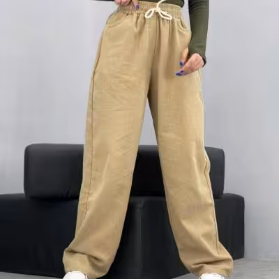 شلوار بگ کتان(ارسال رایگان