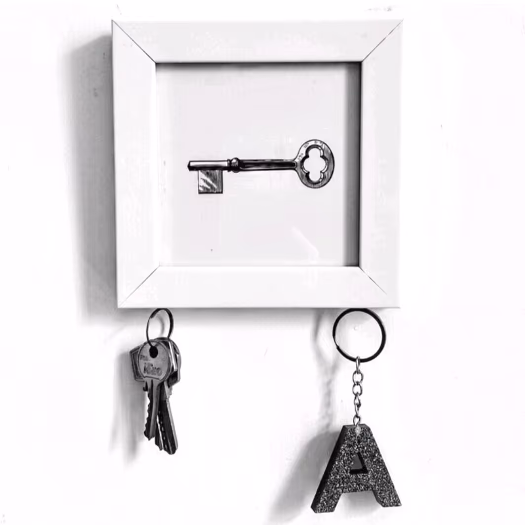 جا کلیدی  دکوراتیو همراه با آویز مغناطیسی 