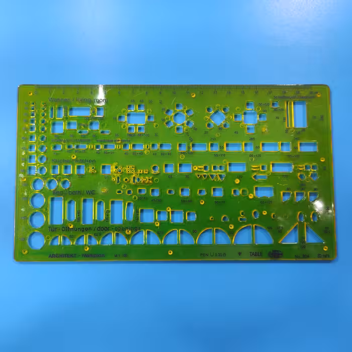 شابلون مبلمان مقیاس 1.100 برند تابل