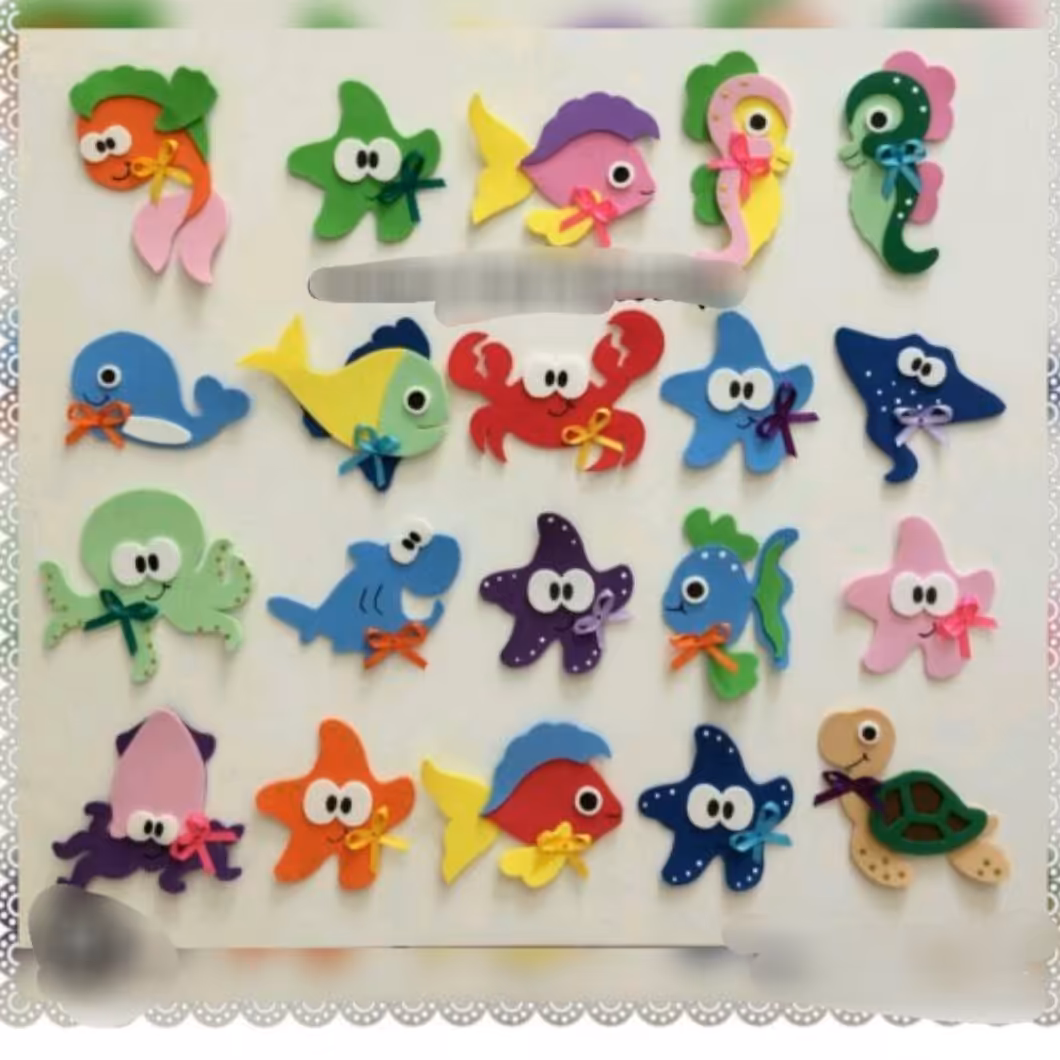 بازی ماهیگیر دو نفره با 20 عدد حیوانات مختلف دریایی و دو قلاب و کیف 