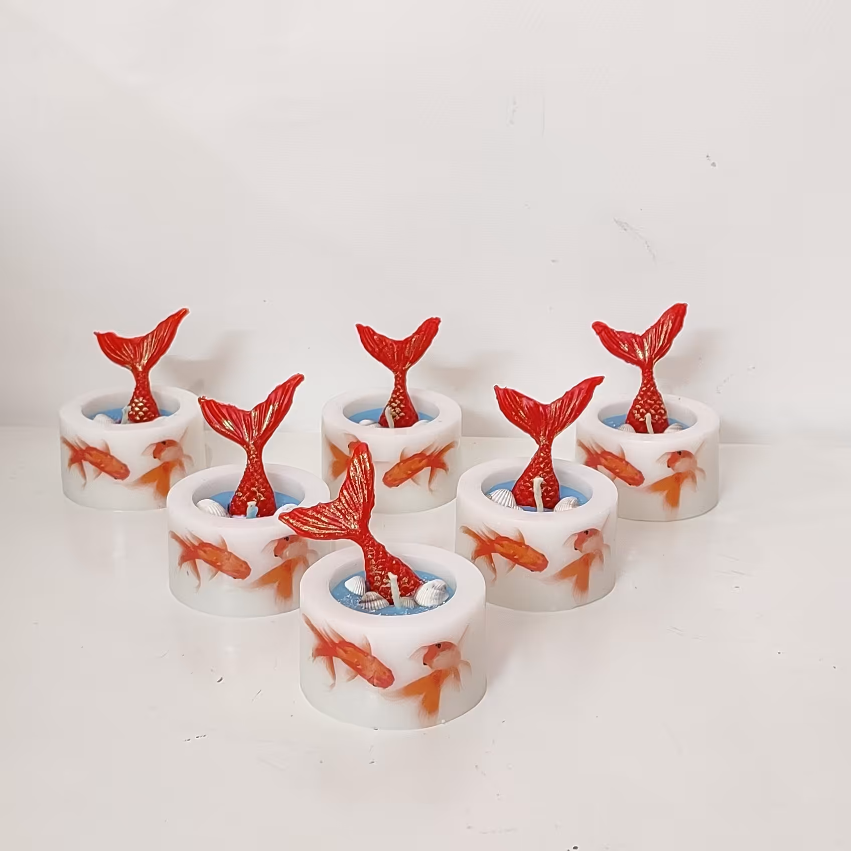 شمع حوضچه ماهی 