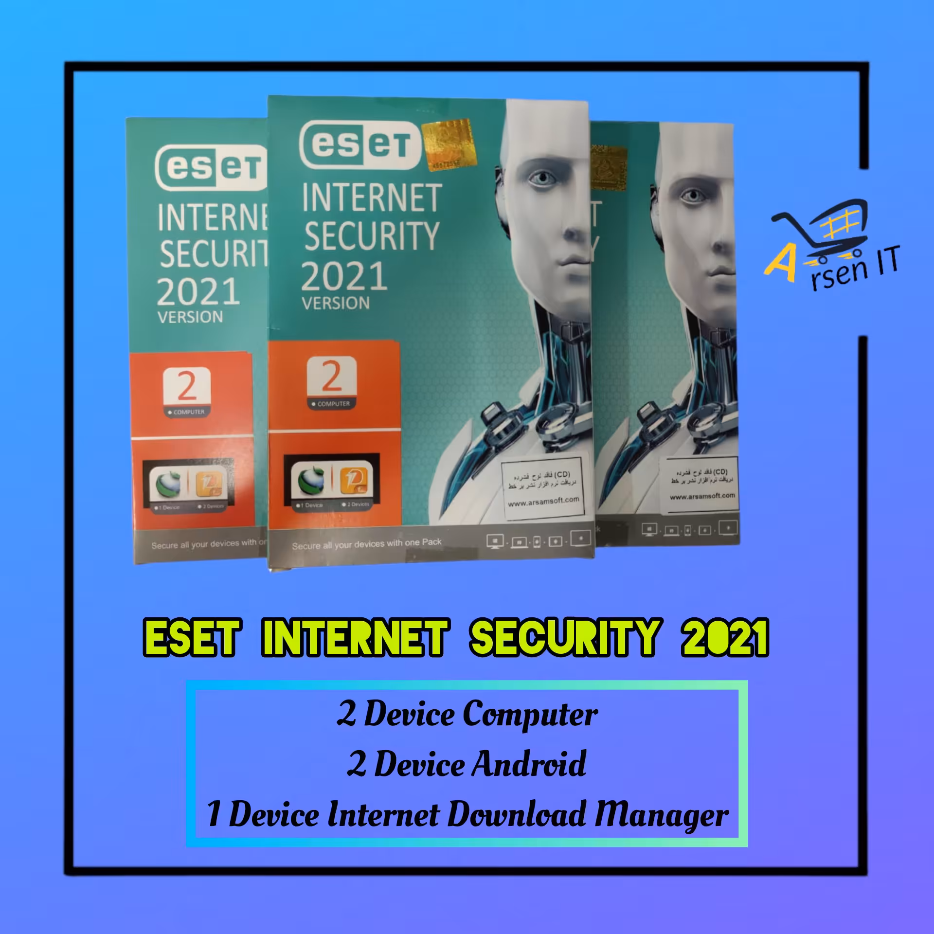 آنتی ویروس eset internet security 2021