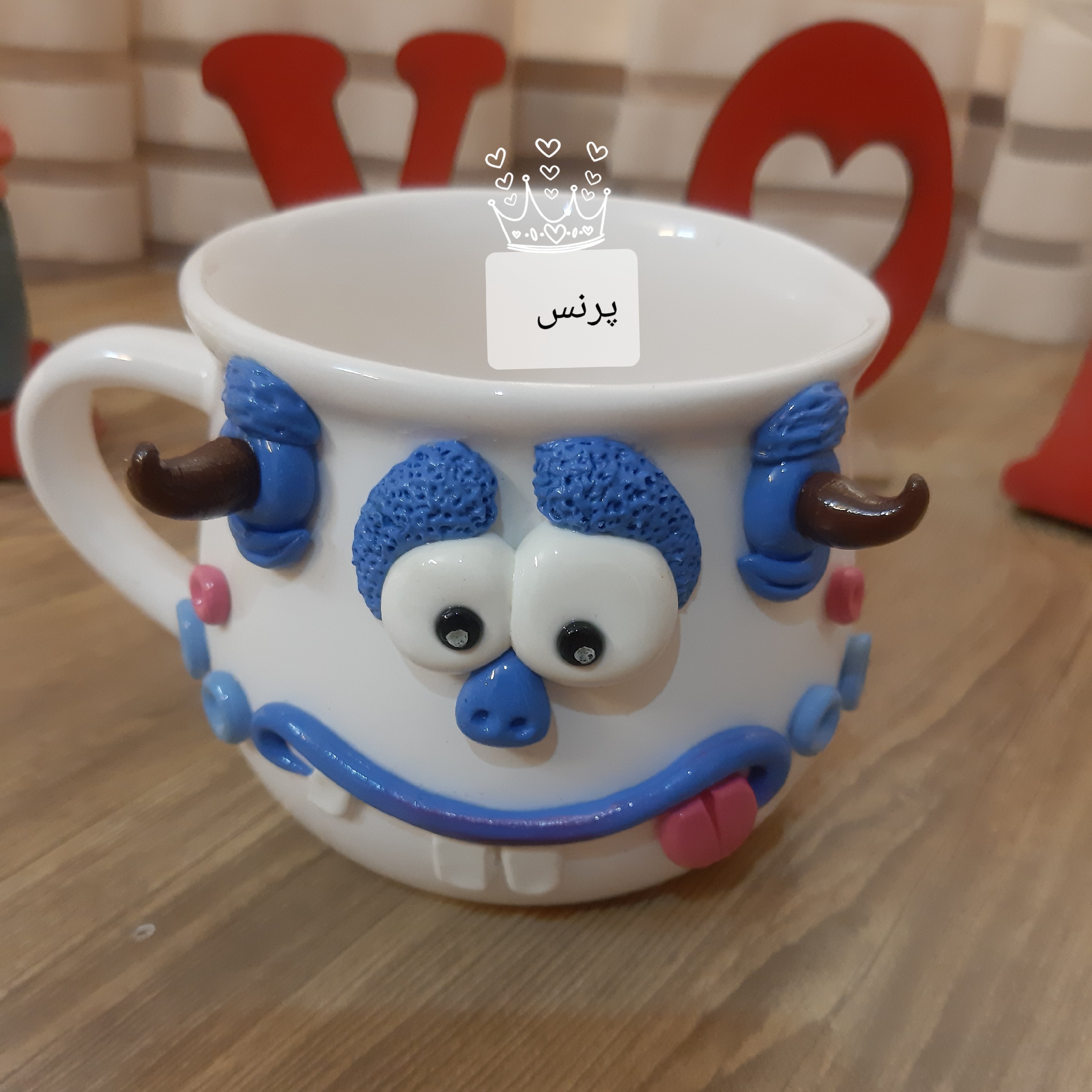 ماگ فنجونی خمیری غول خنگ 5