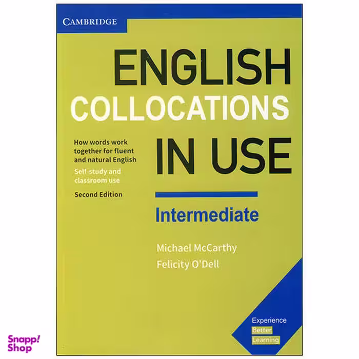 کتاب English Collocations in Use 2nd Intermediate اثر M. McCarthy & F.ODell انتشارات کمبریج