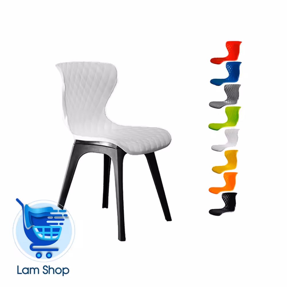 صندلی دیاموند پایه پلاستیکی B520 بنیزان(زمان ارسال 15تا 20 روز کاری)
