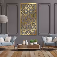 آینه دیواری 1609 طلایی 